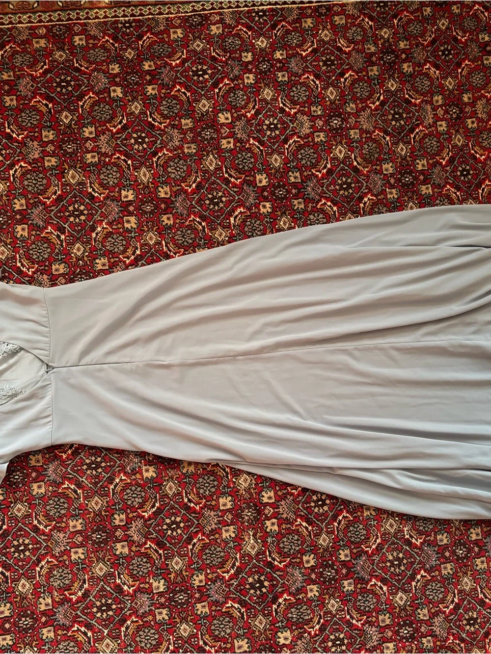 Lulu's Longing For You Lace Back Maxi Dress